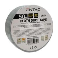 Entac Reparatietape 50mm rol 50m grijs - 4139554