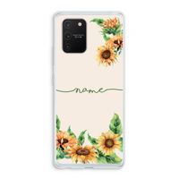 Zonnebloemen: Samsung Galaxy S10 Lite Transparant Hoesje