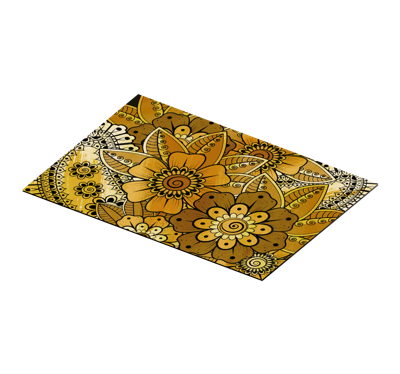 Indiase bloemen stijl placemat
