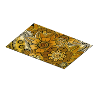 Indiase bloemen stijl placemat