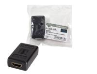 LogiLink AH0006 HDMI Adapter [1x HDMI-bus - 1x HDMI-bus] Zwart - thumbnail