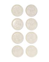 HEMA Borden ⌀22.5cm papier bloemen - 8 stuks