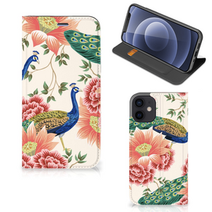 Hoesje maken voor iPhone 12 Mini Pink Peacock