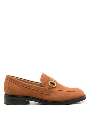 Sarah Chofakian mocassins Paulette en daim - Marron
