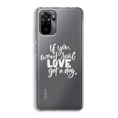 Partner in crime: Xiaomi Redmi Note 10 Pro Transparant Hoesje