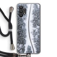 Snøfall: Samsung Galaxy A32 5G Transparant Hoesje met koord