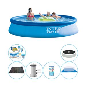 Zwembad Combinatie Deal - Intex Easy Set Rond 396x84 cm