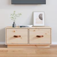 Tv-meubel 80x34x35 cm massief grenenhout