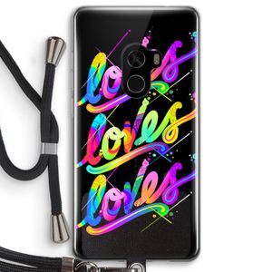 Loves: Xiaomi Mi Mix 2 Transparant Hoesje met koord