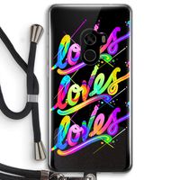 Loves: Xiaomi Mi Mix 2 Transparant Hoesje met koord