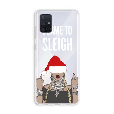 Came To Sleigh: Galaxy A71 Transparant Hoesje