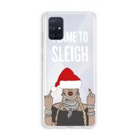 Came To Sleigh: Galaxy A71 Transparant Hoesje