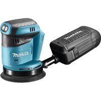Makita 18 v excenter schuurmachine dbo180zj excentrische schuurmachine (in mbox, accu en oplader niet inbegrepen)
