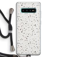 Terrazzo N°14: Samsung Galaxy S10 Plus Transparant Hoesje met koord Terrazzo N°14: Samsung Galaxy S10 Plus Transparant Hoesje met koord