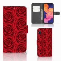 Samsung Galaxy A10 Hoesje Red Roses