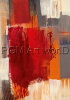 Kunstdruk Francesco Cusumano - Astratto colorato I 21x30cm