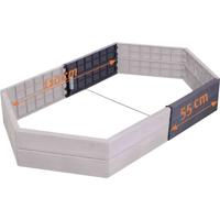 GRAF 645101 ERGO-hoogbeet uitbreidingsset set: 2 stuks, inclusief connector 1 stuk(s)