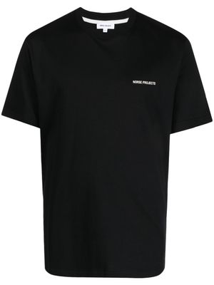 Norse Projects t-shirt à logo imprimé - Noir