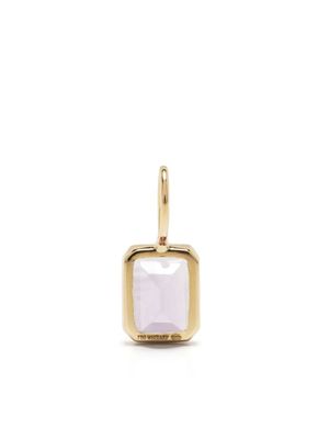 We by WHITEbIRD pendentif Dancing Drop en or 18ct serti d'améthyste