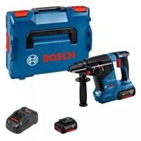 Bosch Blauw GBH 18V-24C Professional Accu Boorhamer | SDS-plus | 2 x 5,0 Ah accu + snellader | In L-Boxx 0611923003 - thumbnail