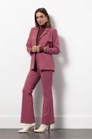 Flair bonded trousers - vintage berry - 13350