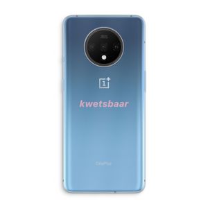 kwetsbaar: OnePlus 7T Transparant Hoesje