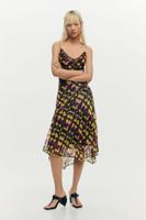 Midlange jurk met bandjes - GREEN - M