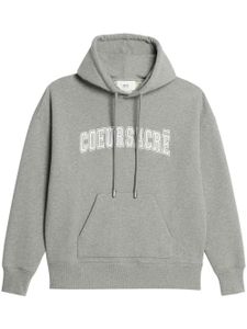 AMI Paris hoodie Cœur Sacré brodé - Gris