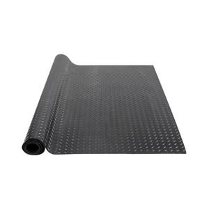 VEVOR rubberen mat 4625 x 1236 mm vloermat SBR rubberen vloerbedekking 3 mm dikke noppenmat diamant traanplaat vloermat antislipmat rubberen bekleding ideaal voor garages, magazijnen, sportscholen, trottoirs