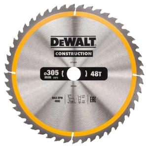 DeWALT Cirkelzaagblad voor Hout | Construction | Ø 305mm Asgat 30mm 48T - DT1959-QZ