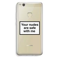 Safe with me: Huawei Ascend P10 Lite Transparant Hoesje