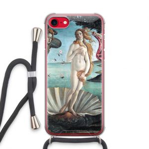 Birth Of Venus: iPhone SE 2020 Transparant Hoesje met koord