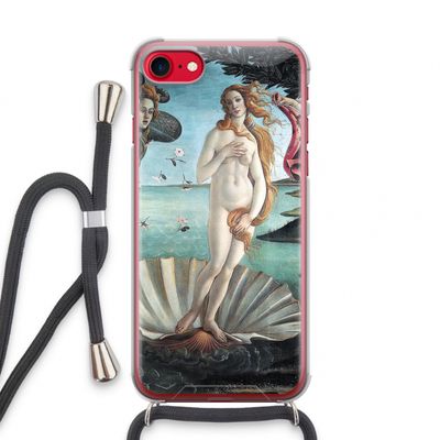 Birth Of Venus: iPhone SE 2020 Transparant Hoesje met koord