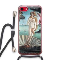Birth Of Venus: iPhone SE 2020 Transparant Hoesje met koord