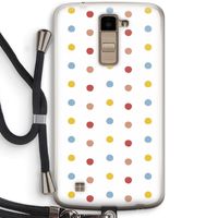 Bollen: LG K10 (2016) Transparant Hoesje met koord Bollen: LG K10 (2016) Transparant Hoesje met koord