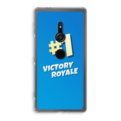 Victory Royale: Sony Xperia XZ2 Transparant Hoesje