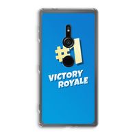 Victory Royale: Sony Xperia XZ2 Transparant Hoesje