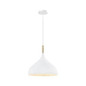 QUVIO Hanglamp rond wit - QUV5129L-WHITE