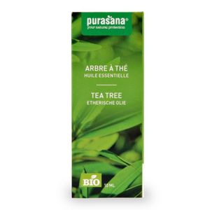 Purasana Tea tree olie/huile arbre a the bio (10 ml)
