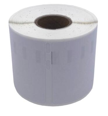 Huismerk Label tape voor Dymo 99014 | 54 x 101 mm | S0722430 (met chip) - 550 Wit label - 220 etiketten per rol - 1 stuk