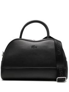 Lacoste grand sac cabas Lora à logo embossé - Noir