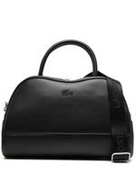 Lacoste grand sac cabas Lora à logo embossé - Noir - thumbnail