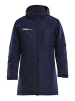 Craft Parkas trainings jas blauw heren
