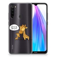 Xiaomi Redmi Note 8T Telefoonhoesje met Naam Giraffe