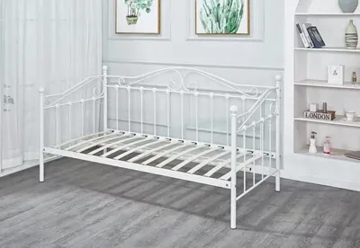 Metalen bed eenpersoons Paula Metalen bed eenpersoons Paula