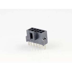 Molex 1053121310 Female header, inbouw (standaard) Totaal aantal polen: 10 Rastermaat: 2.50 mm Inhoud: 1 stuk(s) Tray