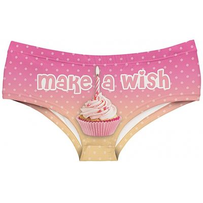 Fun ondergoed cupcake print voor dames