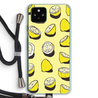 When Life Gives You Lemons...: Pixel 5a 5G Transparant Hoesje met koord