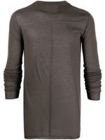 Rick Owens t-shirt à col rond - Marron - thumbnail