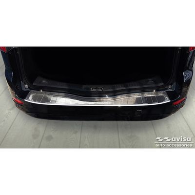 RVS Bumper beschermer passend voor Ford Mondeo Wagon FL 2010-2014 'Ribs' AV235941
